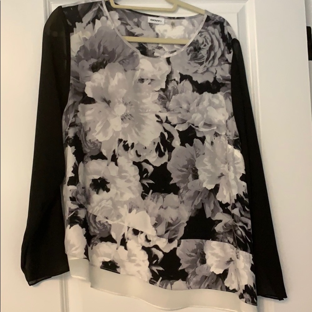 DKNY floral shirt